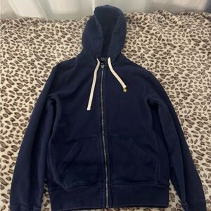 Polo by Ralph Lauren Navy Blue Zip Up Sweater